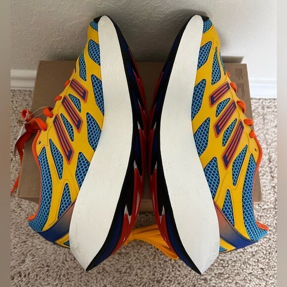 Adidas Adizero Aruku Running Shoes Yellow Blue main image 8